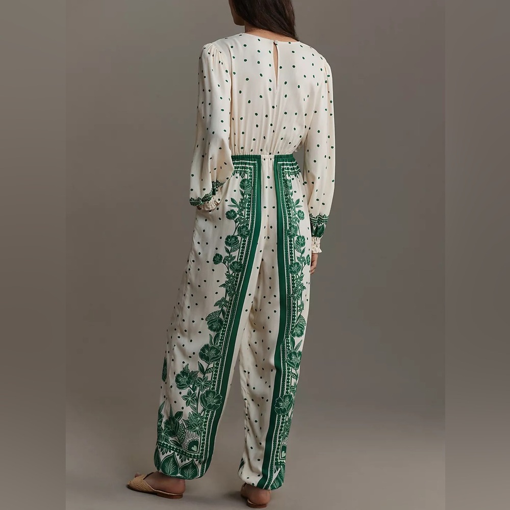 Farm Rio for Anthropologie NWT XS jumpsuit - Picture 10 of 15
